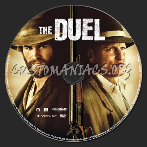 The Duel dvd label