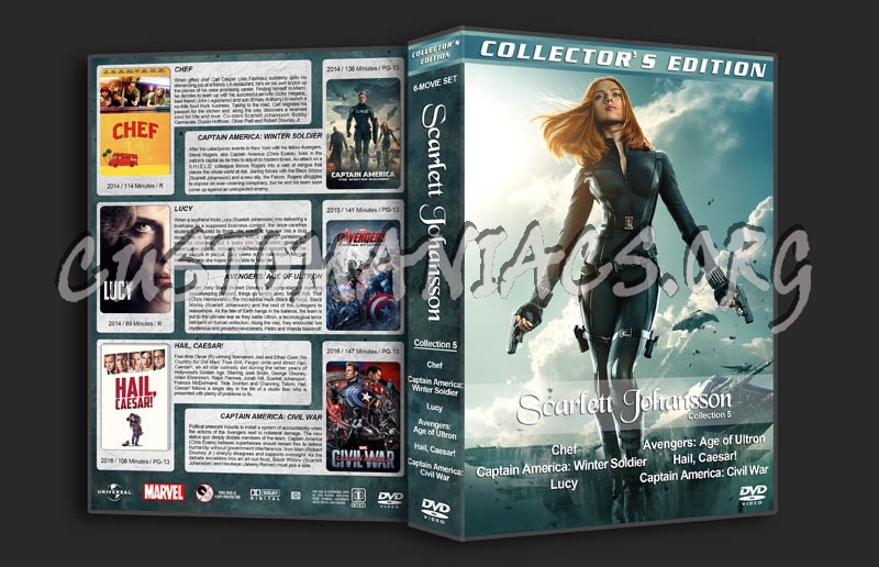 Scarlett Johansson - Collection 5 dvd cover