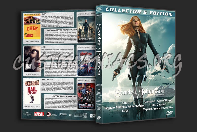 Scarlett Johansson - Collection 5 dvd cover