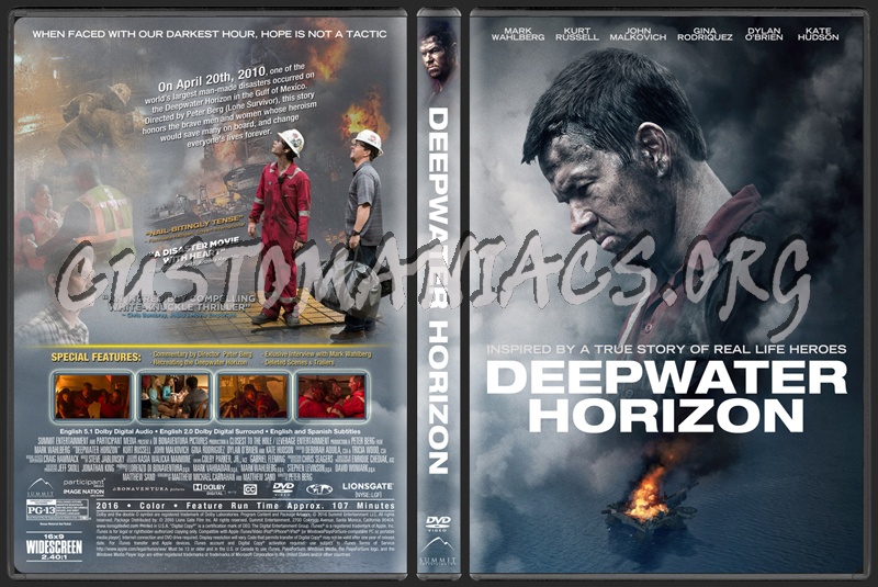 Deepwater Horizon dvd cover