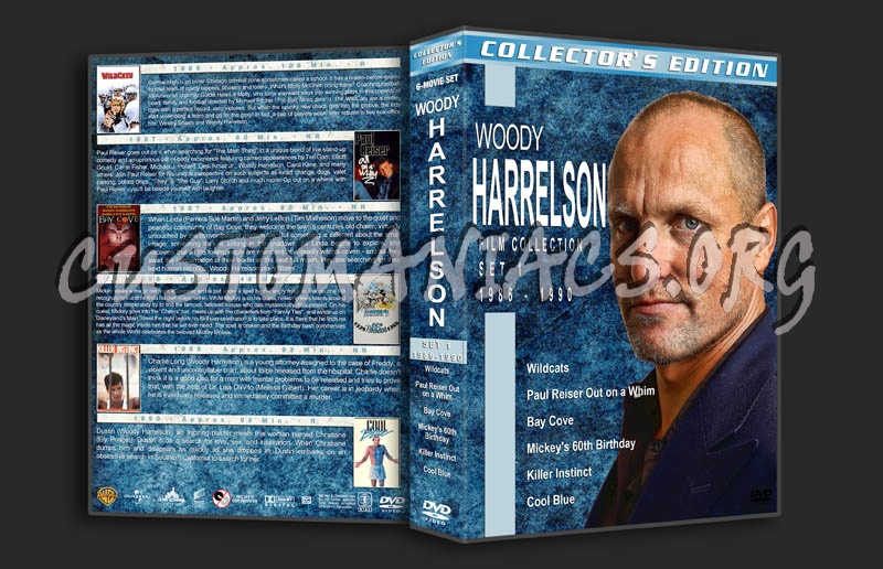 Woody Harrelson Film Collection - Set 1 (1986-1990) dvd cover