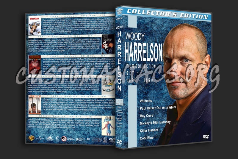Woody Harrelson Film Collection - Set 1 (1986-1990) dvd cover