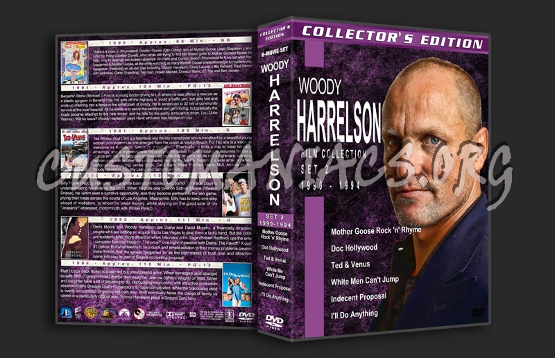 Woody Harrelson Film Collection - Set 2 (1990-1994) dvd cover