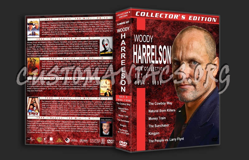 Woody Harrelson Film Collection - Set 3 (1994-1996) dvd cover