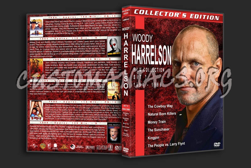 Woody Harrelson Film Collection - Set 3 (1994-1996) dvd cover