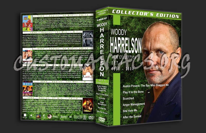 Woody Harrelson Film Collection - Set 5 (1999-2004) dvd cover