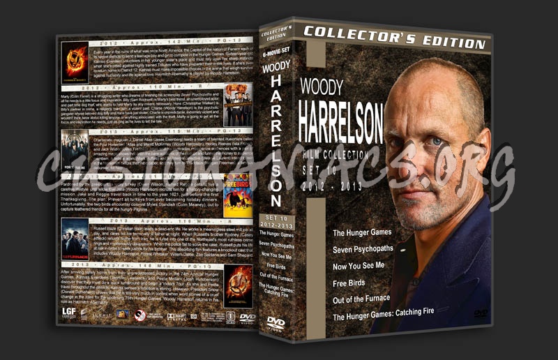 Woody Harrelson Film Collection - Set 10 (2012-2013) dvd cover