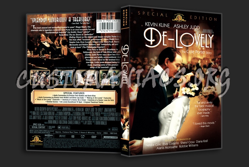 De-Lovely dvd cover