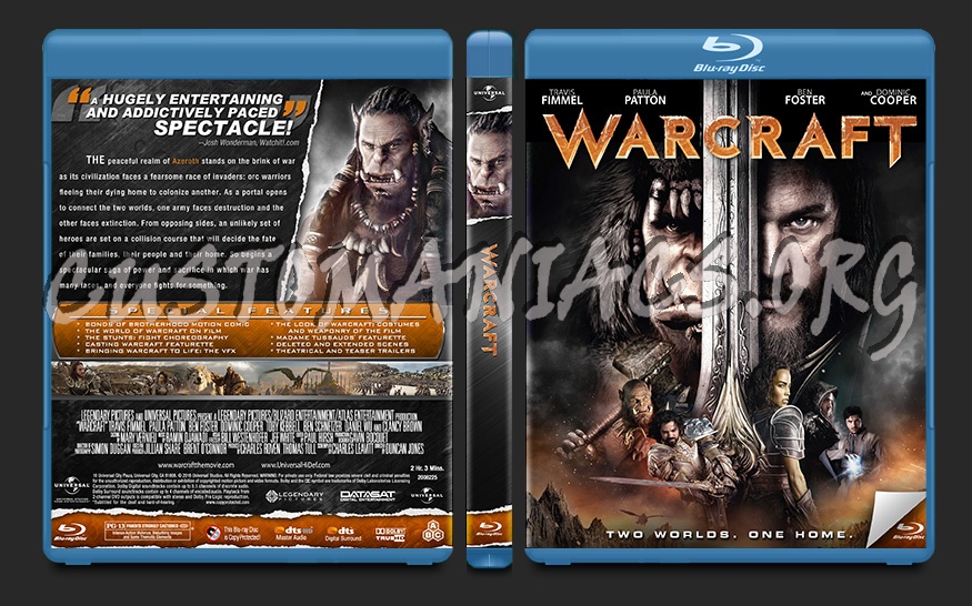 Warcraft blu-ray cover