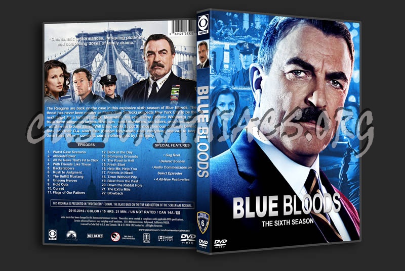Blue Bloods - Season 6 dvd cover