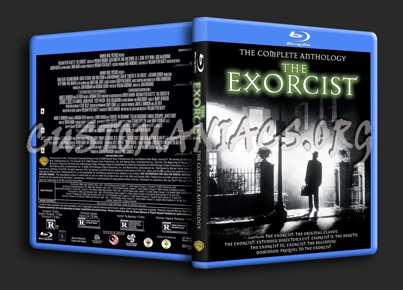 The Exorcist The Complete Anthology blu-ray cover
