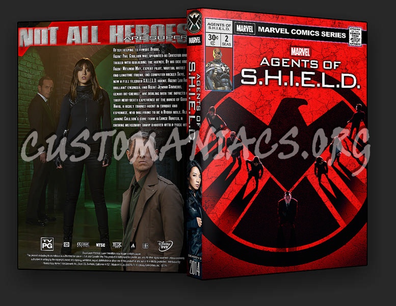 Marvel's Agents of S.H.I.E.L.D. - Season 2 dvd cover