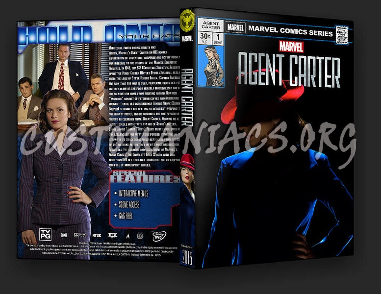 Marvel's Agent Carter - Season 1 dvd cover