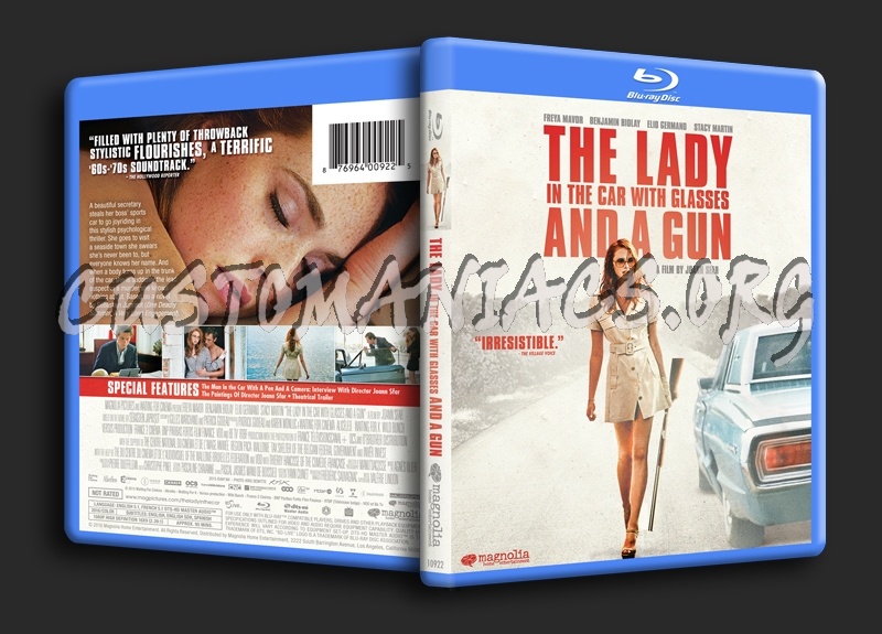 The Lady in the Car With Glasses and a Gun blu-ray cover