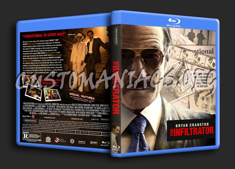 The Infiltrator (2016) dvd cover