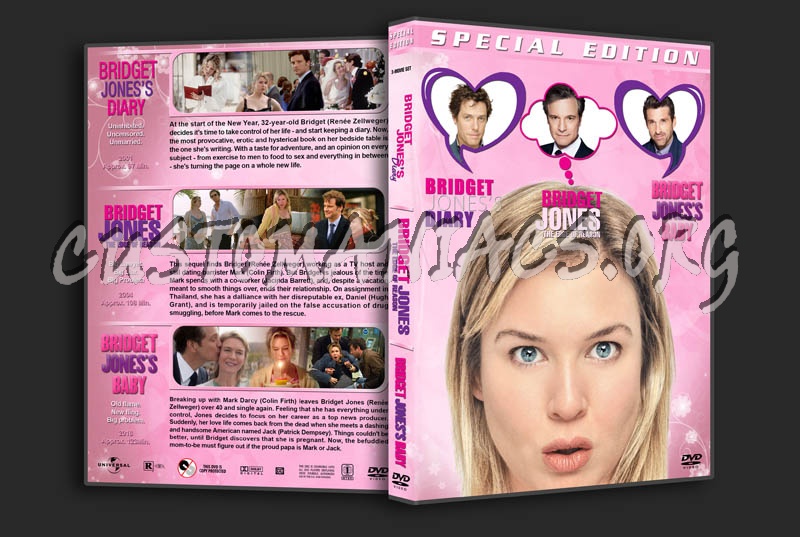 Bridget Jones Triple Feature dvd cover