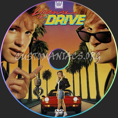 License to Drive dvd label