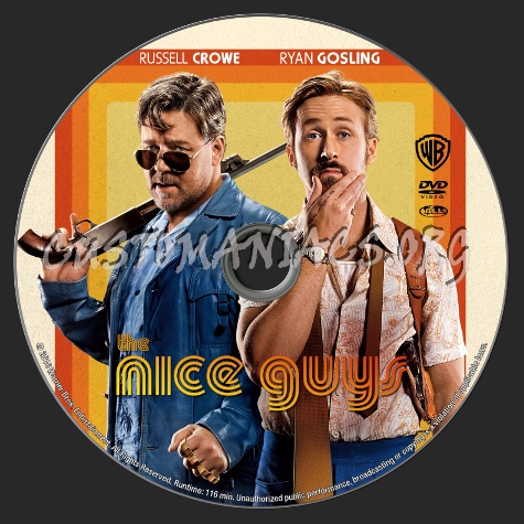 The Nice Guys dvd label