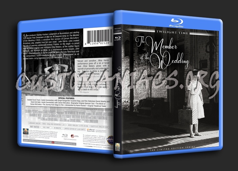 The Member of the Wedding blu-ray cover