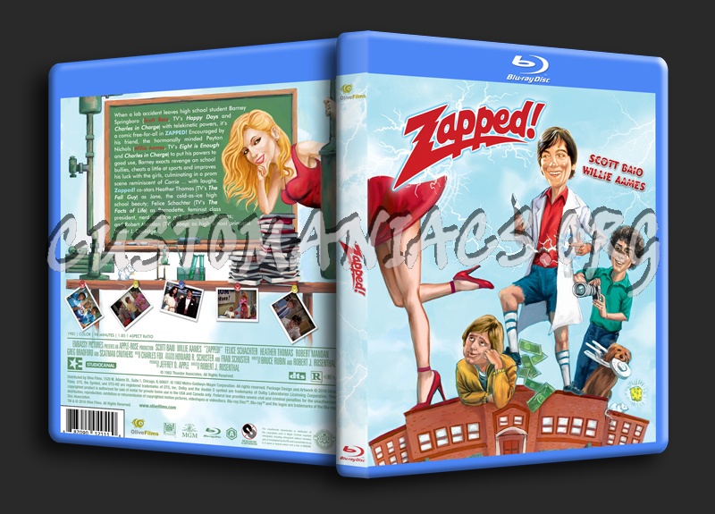 Zapped! (1982) dvd cover