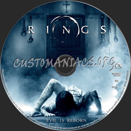 Rings dvd label