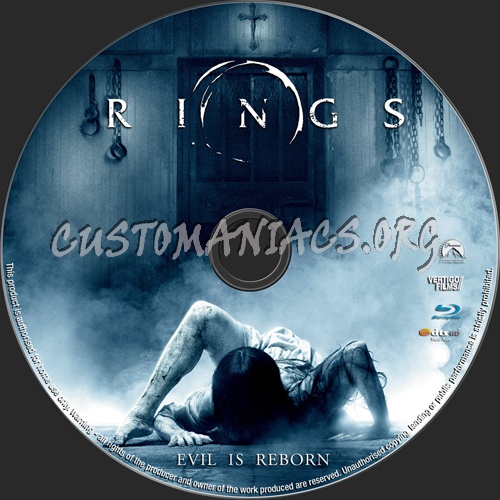Rings blu-ray label