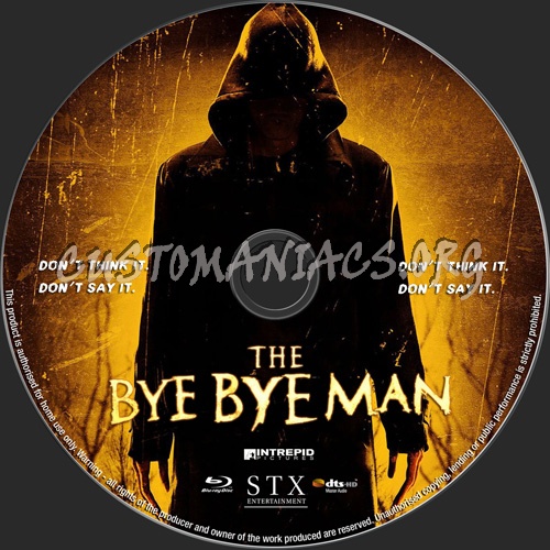 The Bye Bye Man blu-ray label