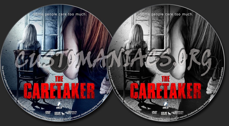 The Caretaker dvd label
