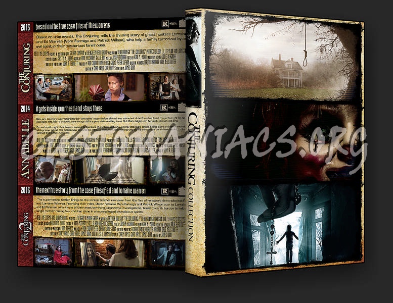 The Conjuring - 3 Movie Set dvd cover