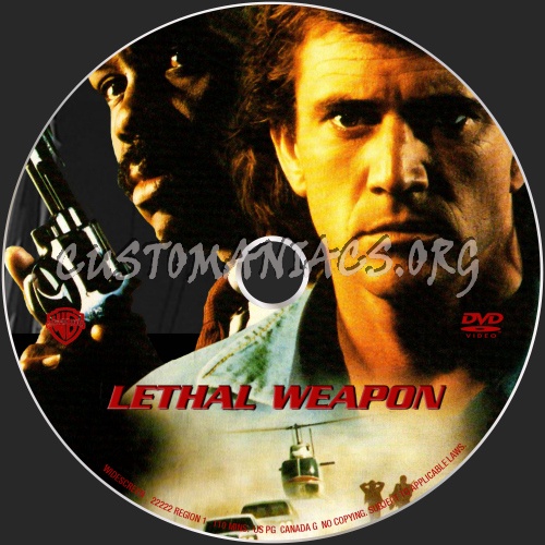 Lethal Weapon dvd label