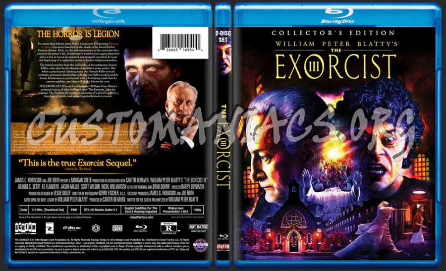 The Exorcist III Collector's Edition dvd cover
