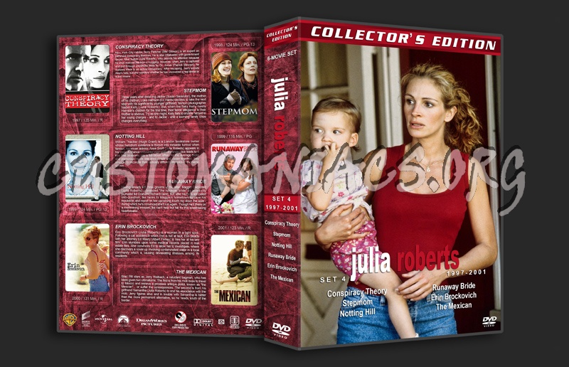 Julia Roberts - Set 4 (1997-2001) dvd cover