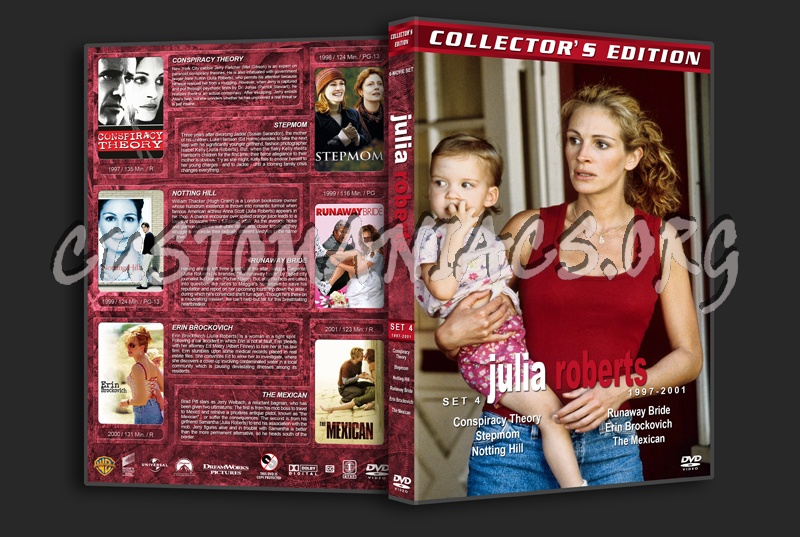 Julia Roberts - Set 4 (1997-2001) dvd cover