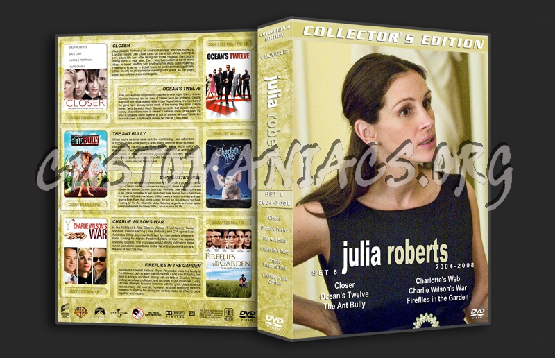 Julia Roberts - Set 6 (2004-2008) dvd cover
