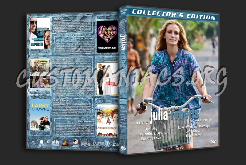 Julia Roberts - Set 7 (2009-2012) dvd cover