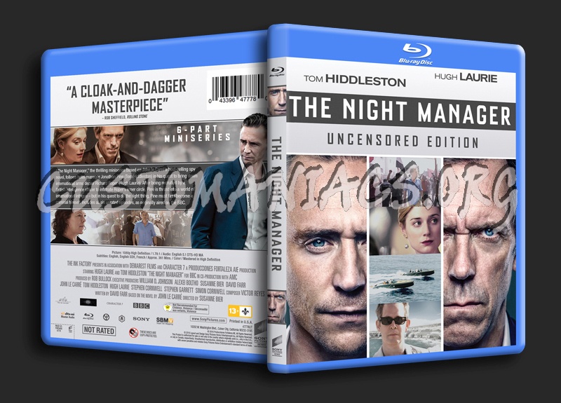 The Night Manager blu-ray cover
