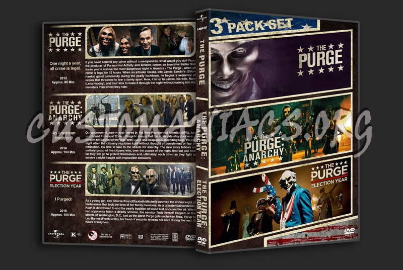 The Purge Triple Feature dvd cover