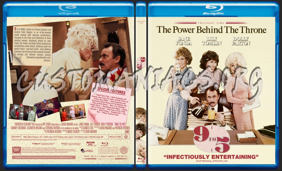 Nine To Five (9 to 5) dvd cover