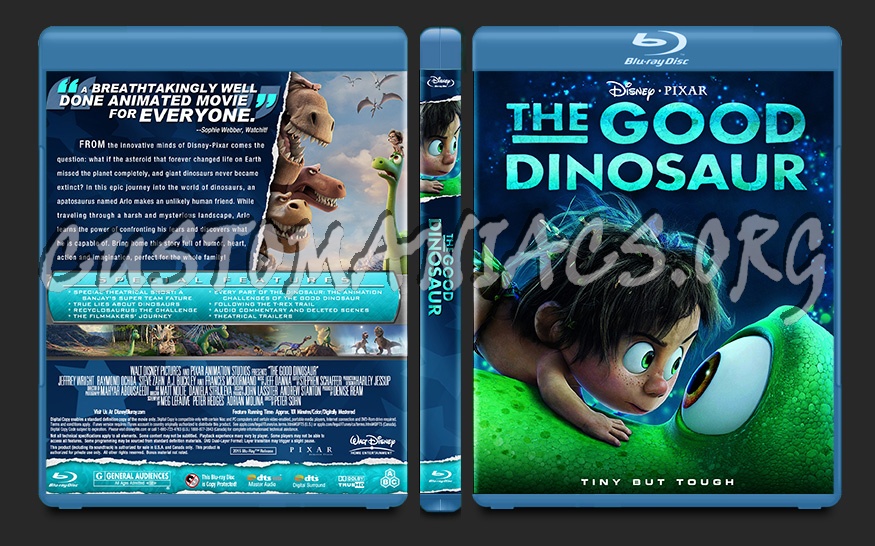 The Good Dinosaur blu-ray cover