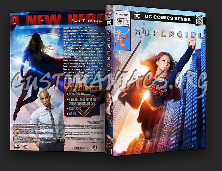 Supergirl - Season 1 dvd cover