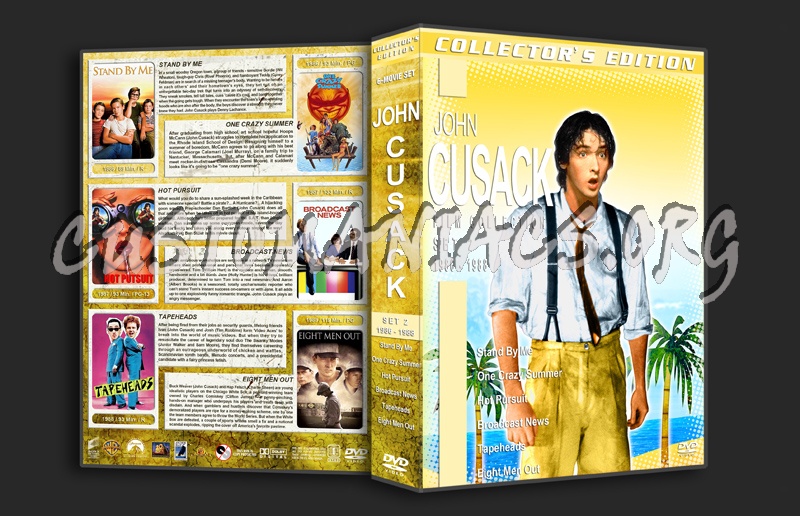 John Cusack Film Collection - Set 2 (1986-1988) dvd cover