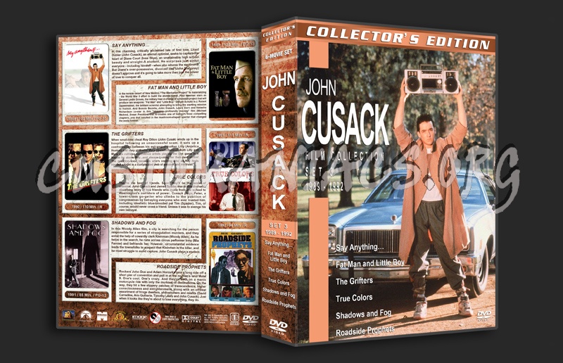 John Cusack Film Collection - Set 3 (1989-1992) dvd cover