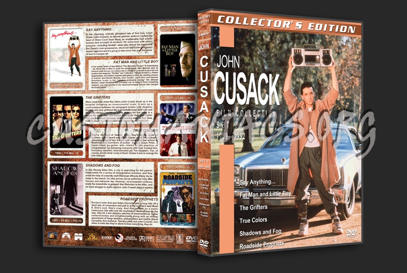 John Cusack Film Collection - Set 3 (1989-1992) dvd cover