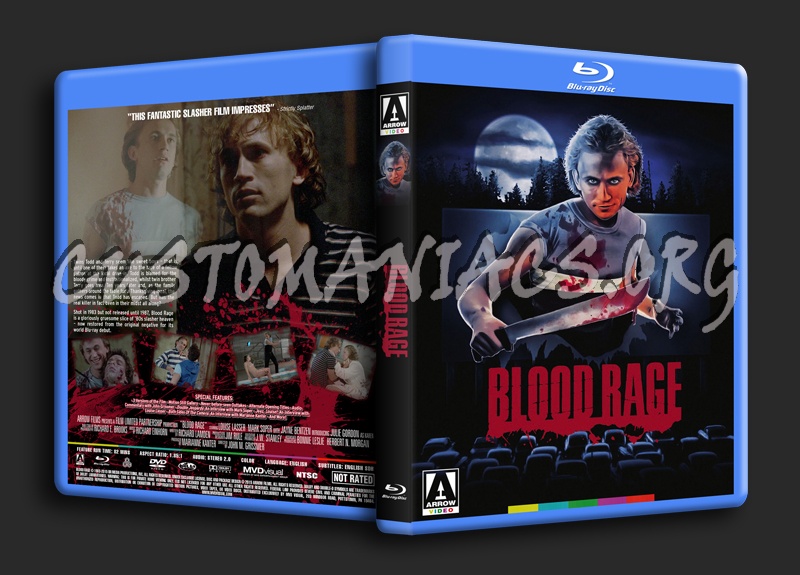 Blood Rage (1987) dvd cover