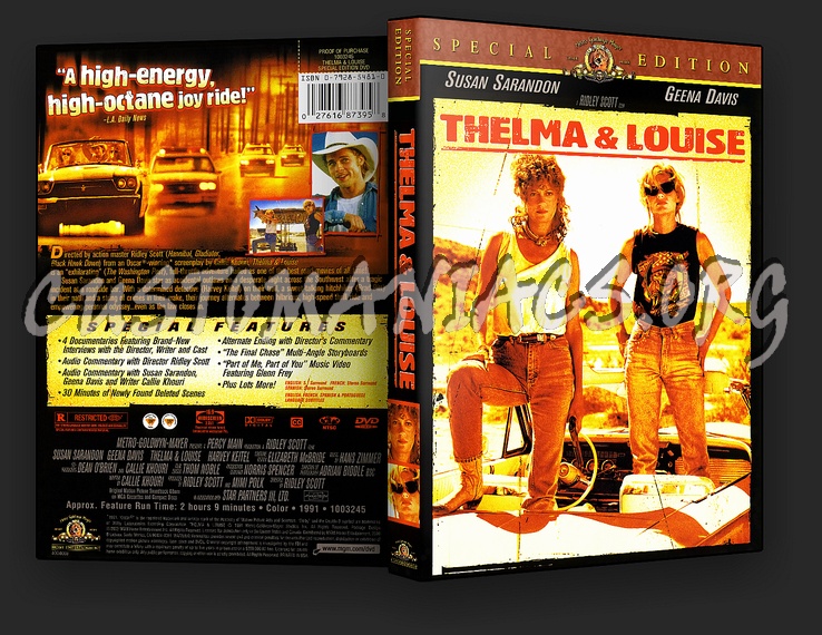 Thelma & Louise dvd cover