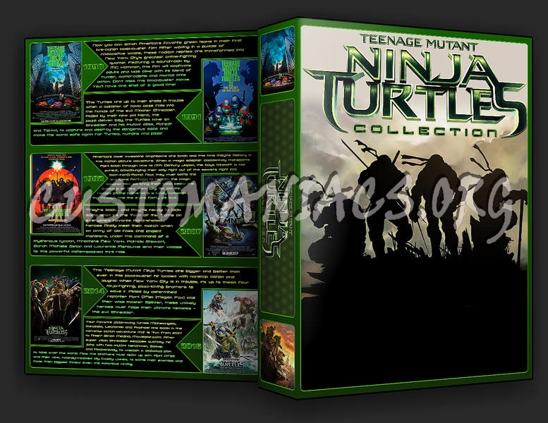The Teenage Mutant Ninja Turtles Collection dvd cover