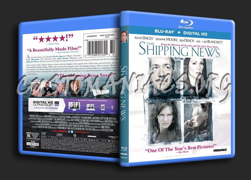 The Shipping News blu-ray cover