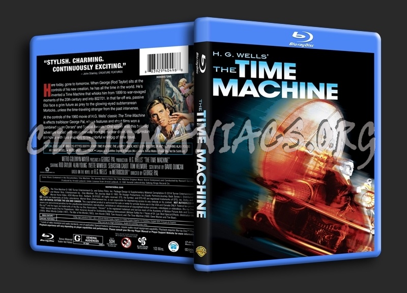 The Time Machine blu-ray cover