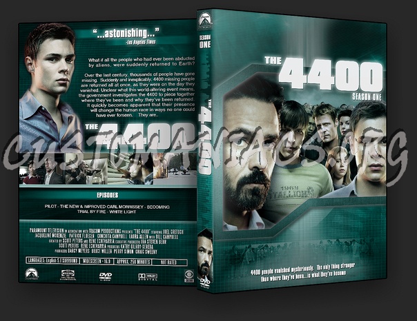 The 4400 dvd cover