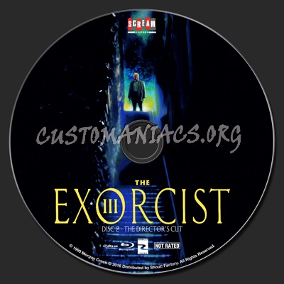 The Exorcist III blu-ray label